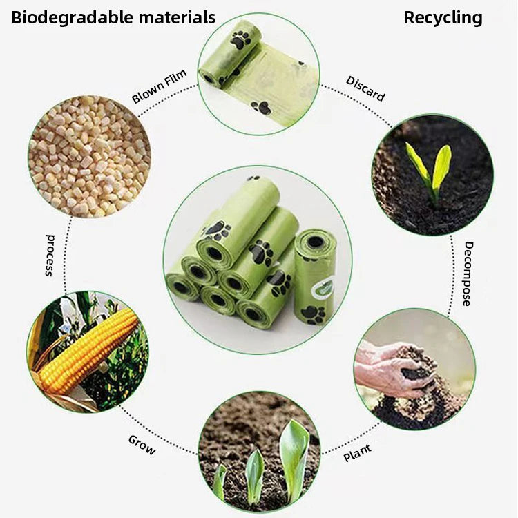 Dog Poop Bag Dispenser – Portable Pet Waste Bag Holder for Easy Cleanup During Walks & Outdoor Activities