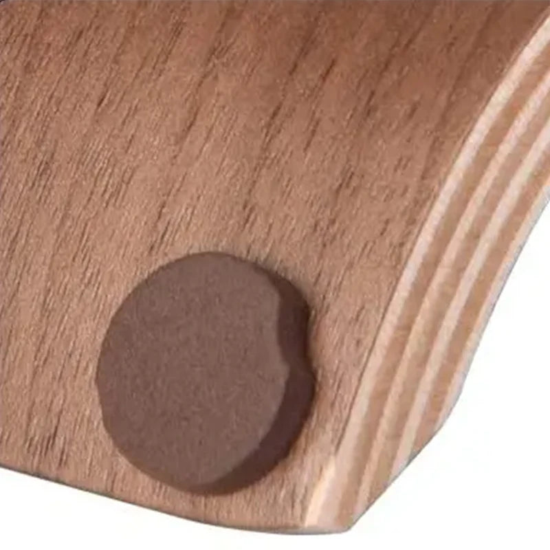 U-Shaped Wooden Headphone Stand – Premium Walnut Desktop Display Holder for All Headphones