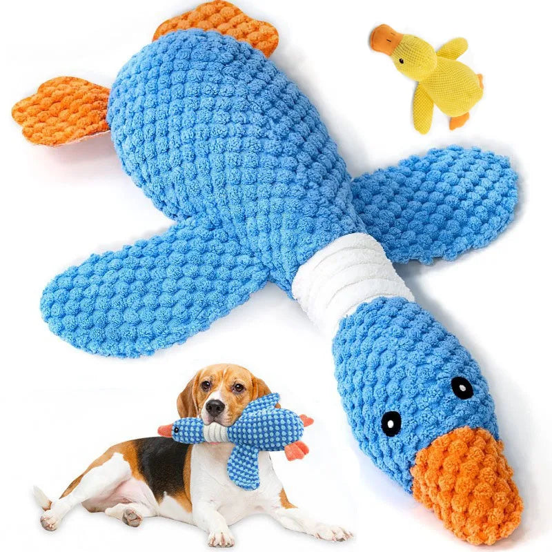 Plush Squeaky Pet Toy – Soft Interactive Toy for Dogs & Cats