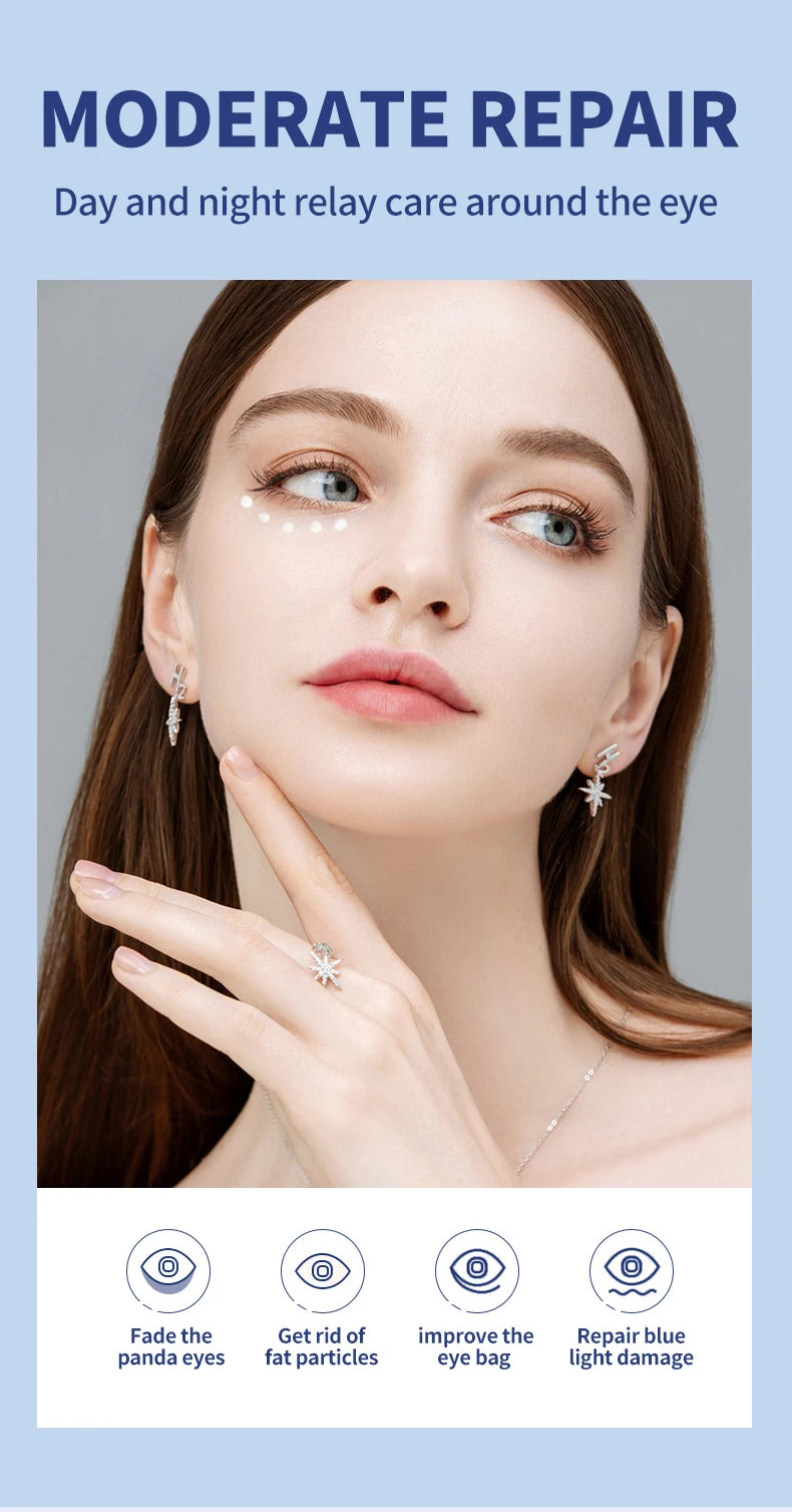 Electric Massage Eye Cream – Hyaluronic Acid Firming & Anti-Aging