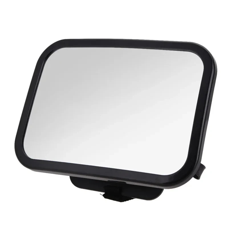 HOMEFISH Baby Car Rear View Mirror – Large Adjustable Headrest Mounted Infant Safety Mirror, Wide Angle Back Seat Baby Monitor