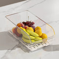 Clear Refrigerator Organizer Bins for Food, Fruit & Drinks