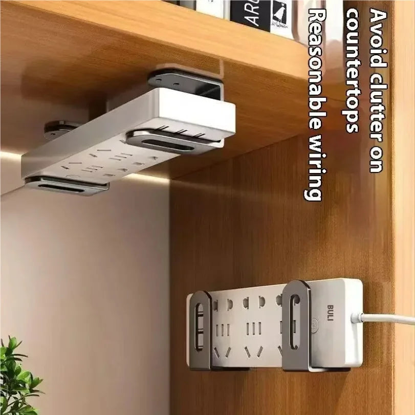Wall-Mounted Router Shelf – Adjustable WiFi Router & Cable Management Organizer