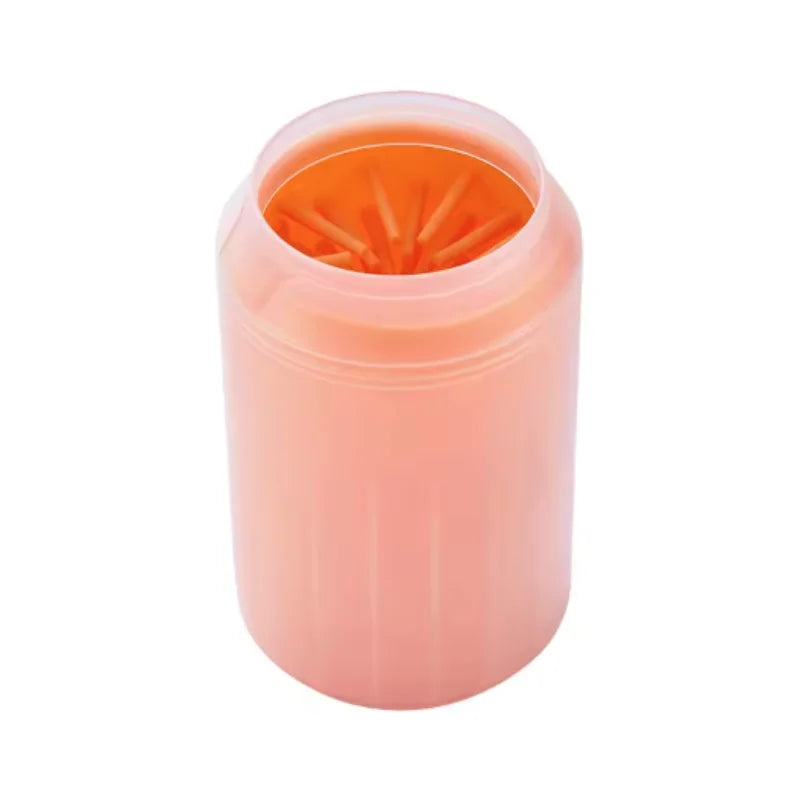 Portable Dog Paw Cleaner – Soft Silicone Foot Washer with Cleaning Brush for Mud, Dirt & Outdoor Paw Care