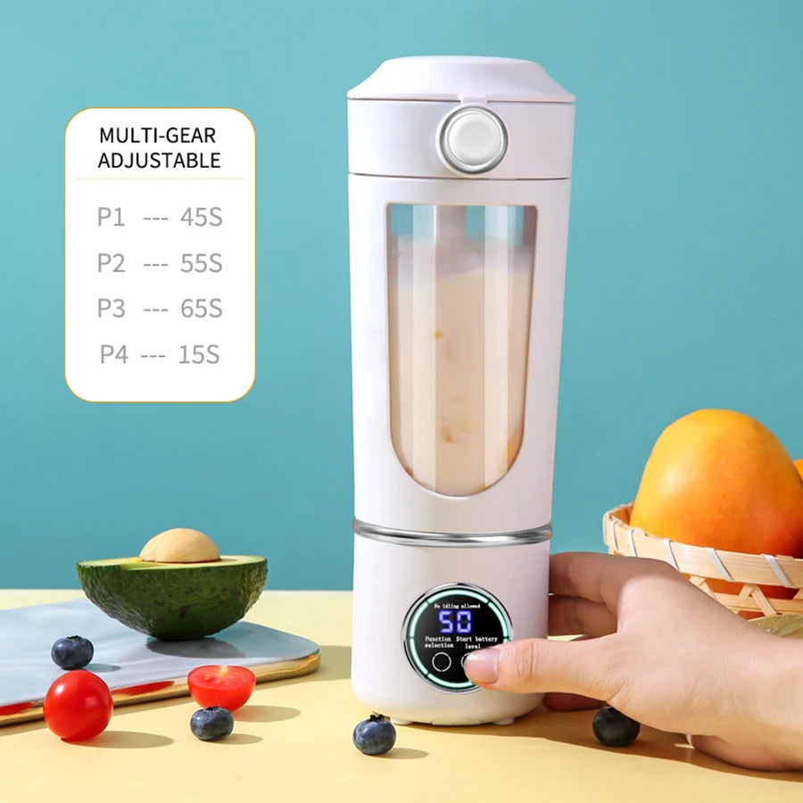 Portable Rechargeable Personal Blender for Smoothies & Milkshakes