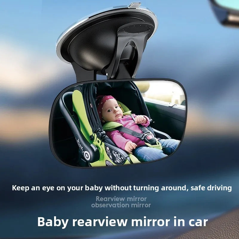 Baby Car Rear View Mirror – Infant Rear-Facing Car Seat Monitor Mirror, Child Safety Observation Mirror for Vehicle Interior