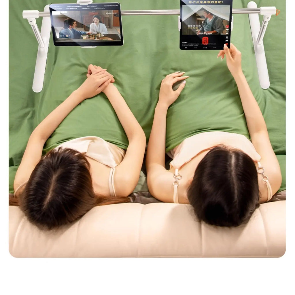Adjustable Aluminum Tablet & Phone Stand – Foldable Desktop Holder for iPad, Tablets & Smartphones