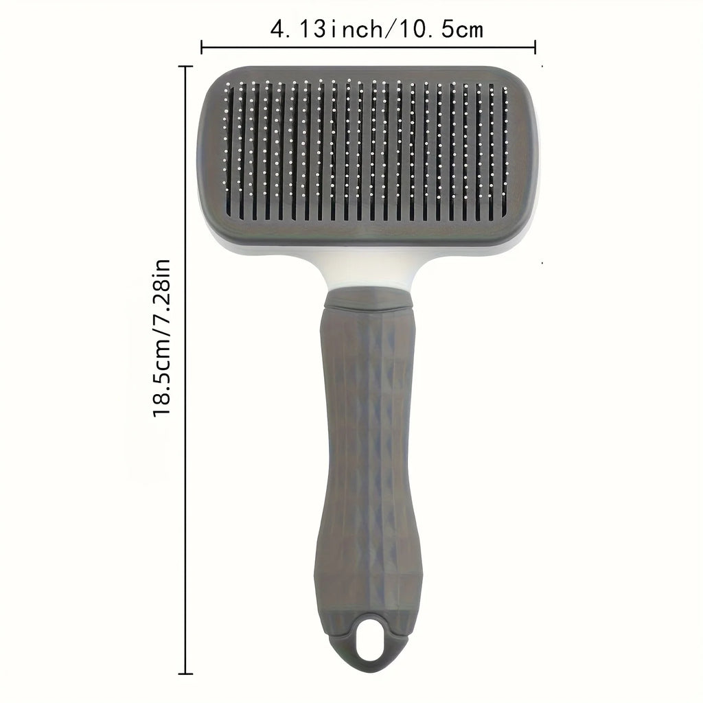 Cepillo para quitar el pelo de mascotas autolimpiable, peine quitapelos de gato, cepillo para perros y gatos, herramientas de aseo, peines, accesorios para perros