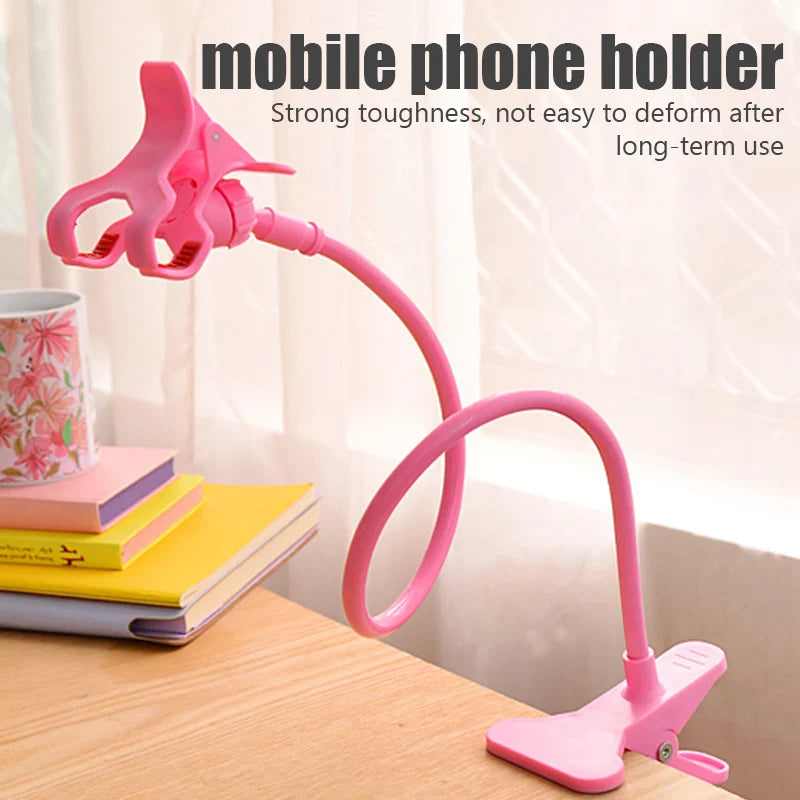 Universal Flexible Lazy Phone Holder – Adjustable Hands-Free Smartphone Stand for Bed, Desk & Home Use