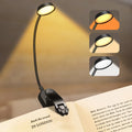 Rechargeable LED Clip-On Desk Lamp – Dimmable USB Reading Light