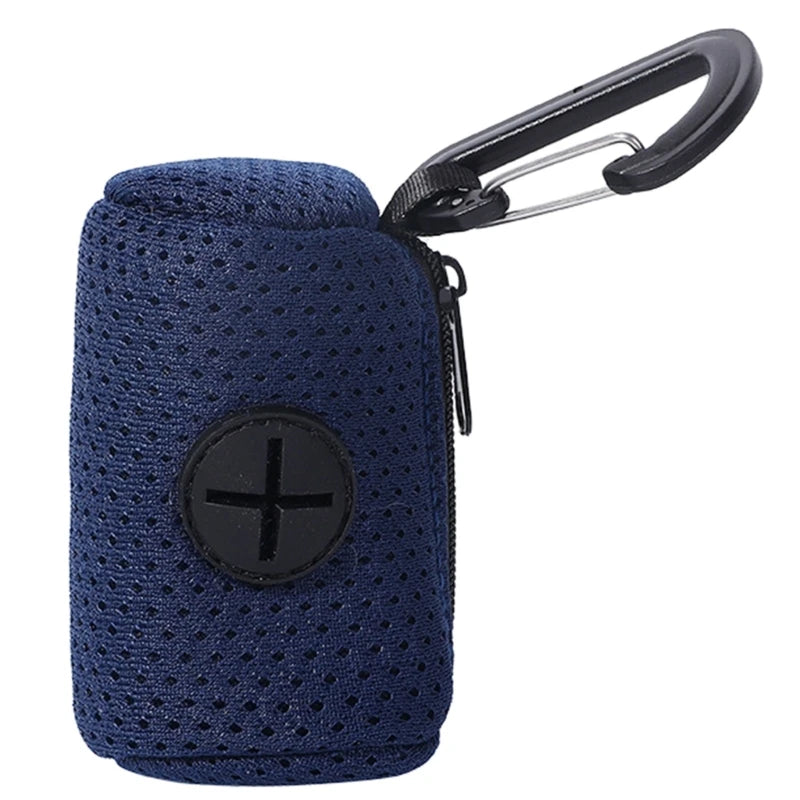 Soporte para bolsas de recogida de excrementos de perro Dispensador de bolsas de residuos para mascotas Herramienta de limpieza para excrementos de perro