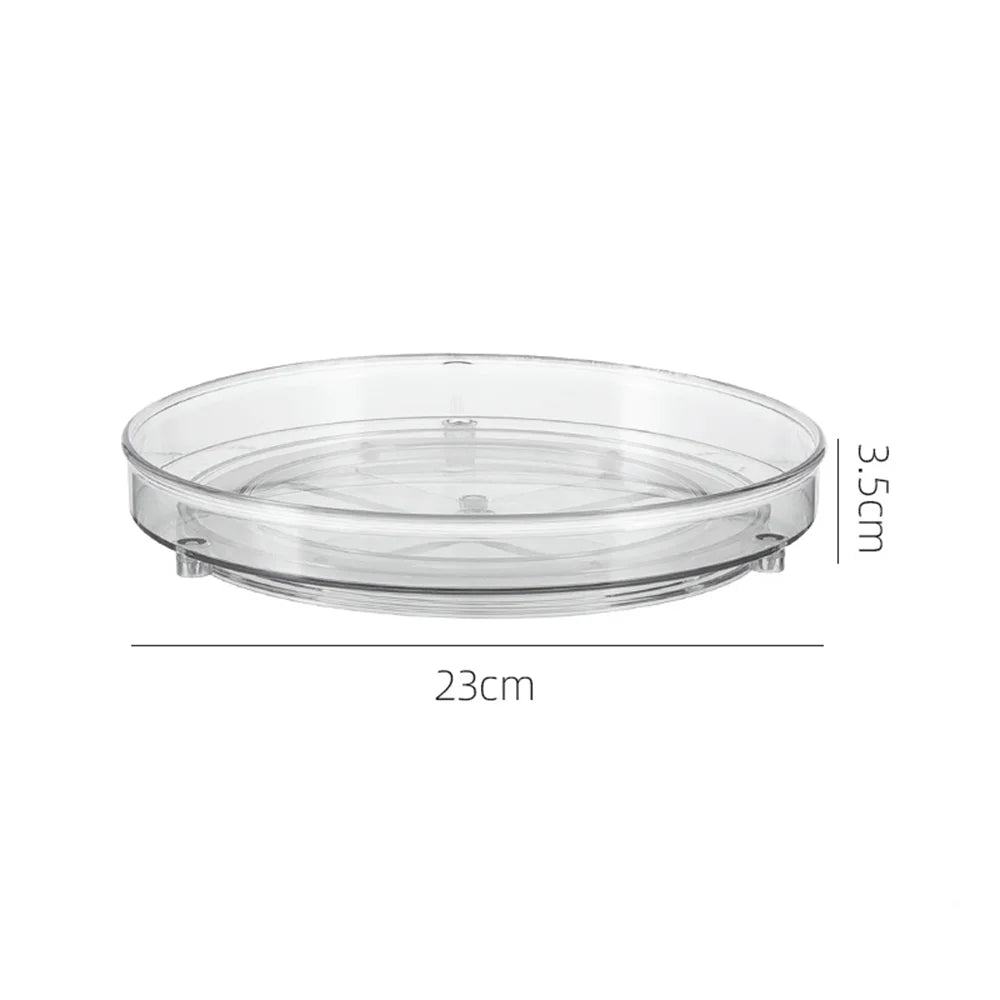 360° Rotating Lazy Susan Organizer for Refrigerator, Pantry & Kitchen Cabinets