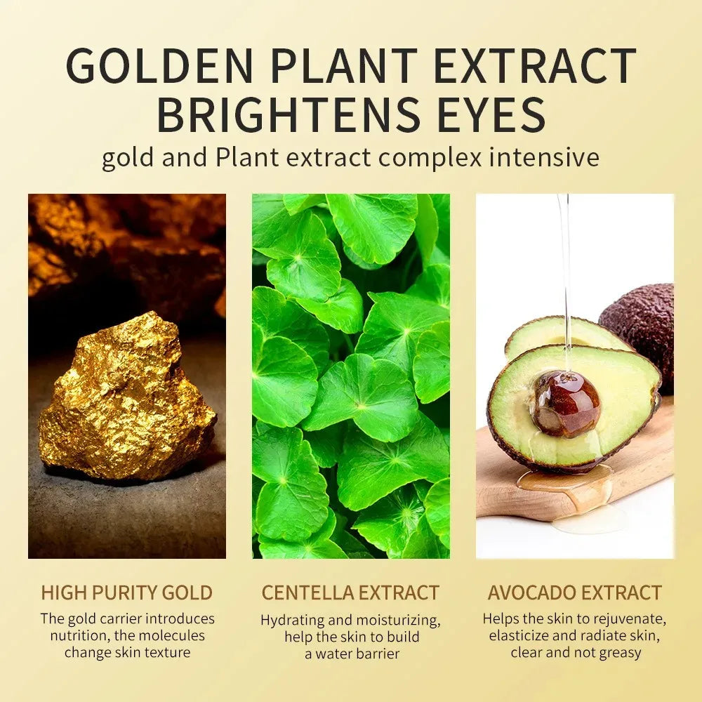 Avocado Gold Eye Patches