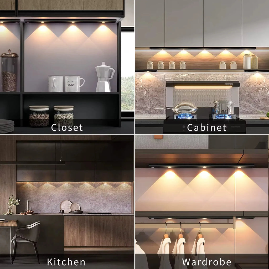 Rechargeable Motion Sensor LED Light – Wireless Under Cabinet & Closet Light
