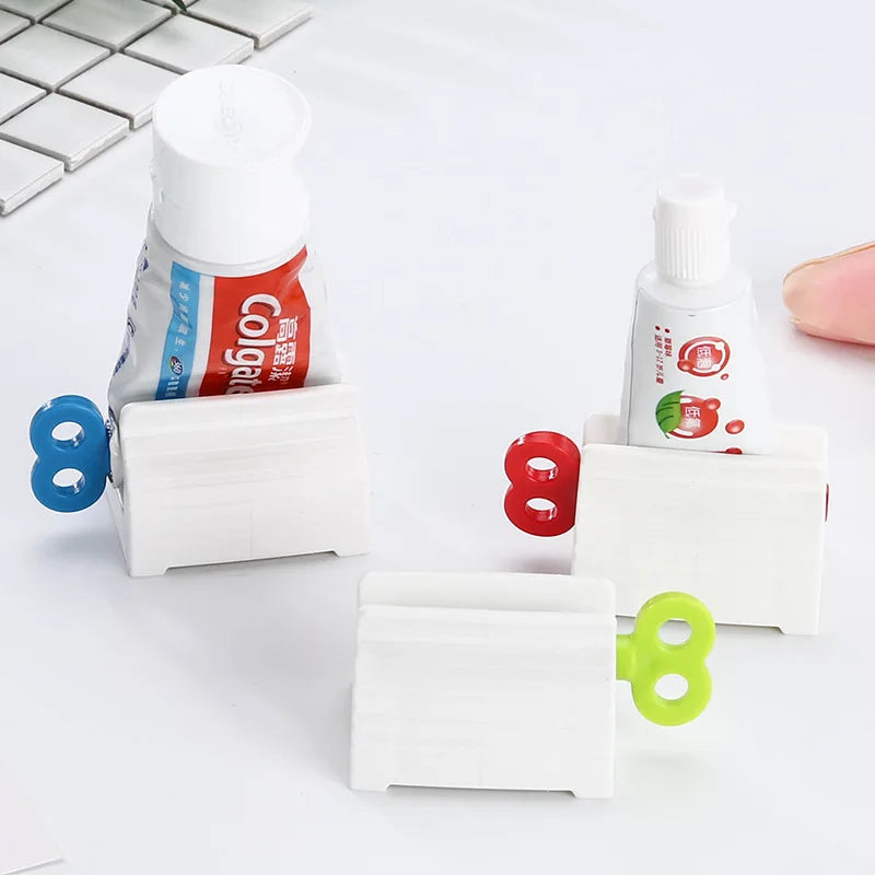 Multi-Function Toothpaste Tube Squeezer & Dispenser