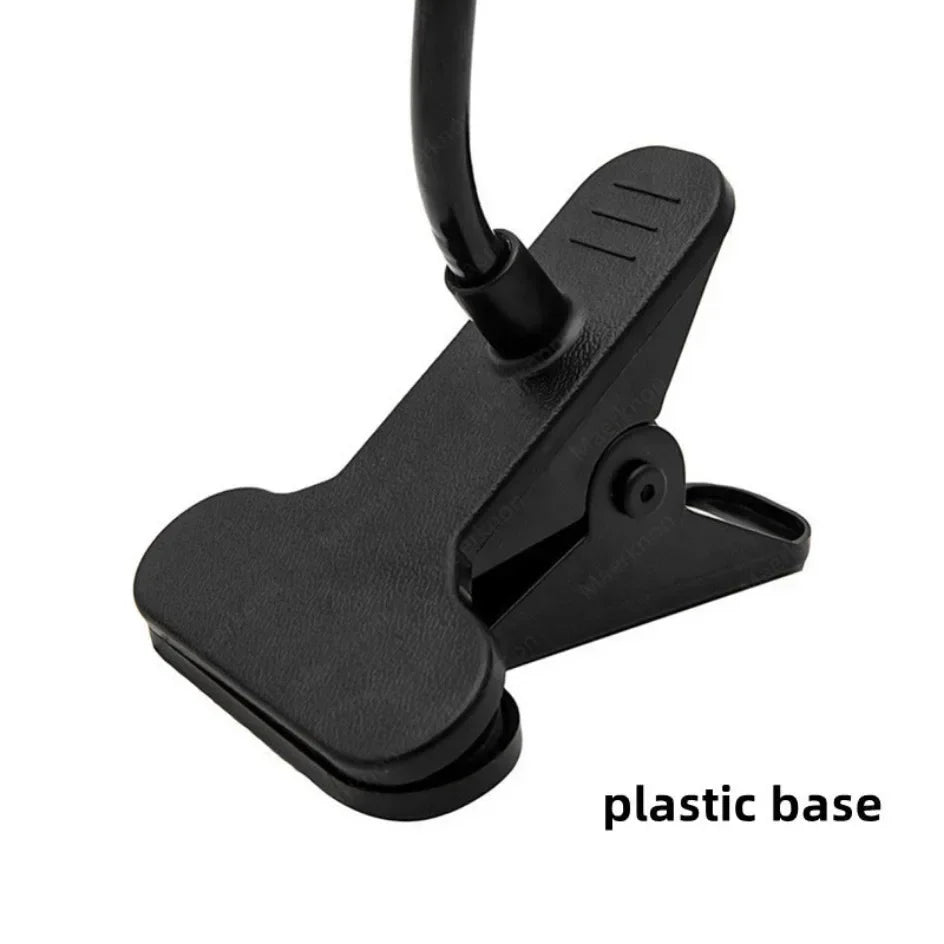Flexible 360° Phone Holder – Adjustable Gooseneck Clip Mount for Desk & Bed