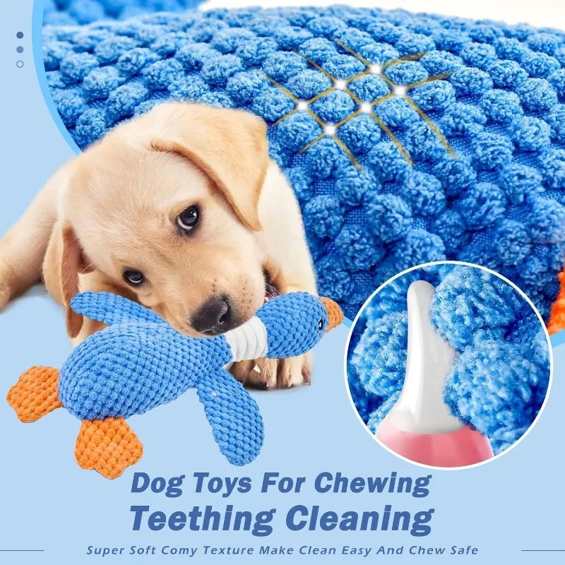 Plush Squeaky Pet Toy – Soft Interactive Toy for Dogs & Cats