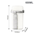 Portable Salad Cup with Fork & Spoon – Double Layer Fresh Keeping Meal Container for Salads, Fruits, Snacks & Yogurt