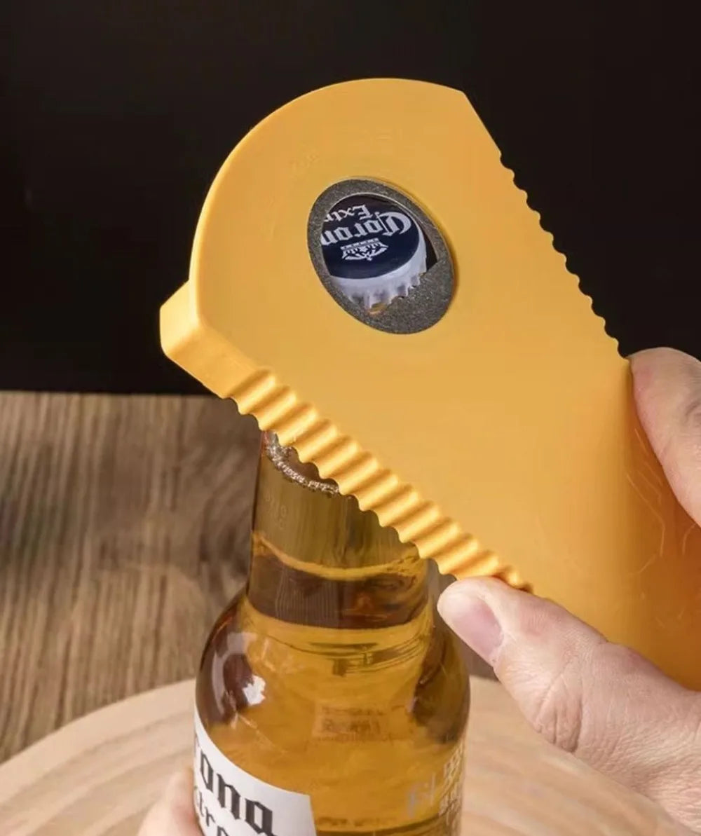 5-in-1 Multifunctional Can & Bottle Opener Tool for Jars, Caps and Kitchen Use