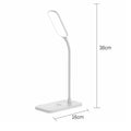 LED Desk Lamp with Wireless Charger & USB Charging Port – Touch Control