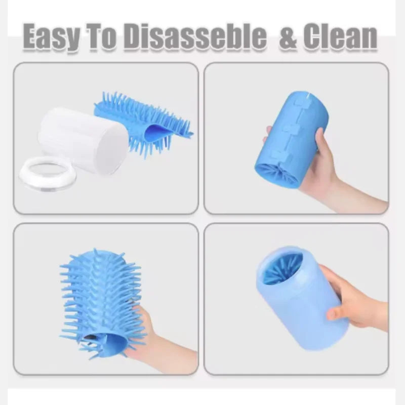 Dog Paw Cleaner Cup – Portable Silicone Foot Washer for Mud, Dirt & Outdoor Paw Cleaning