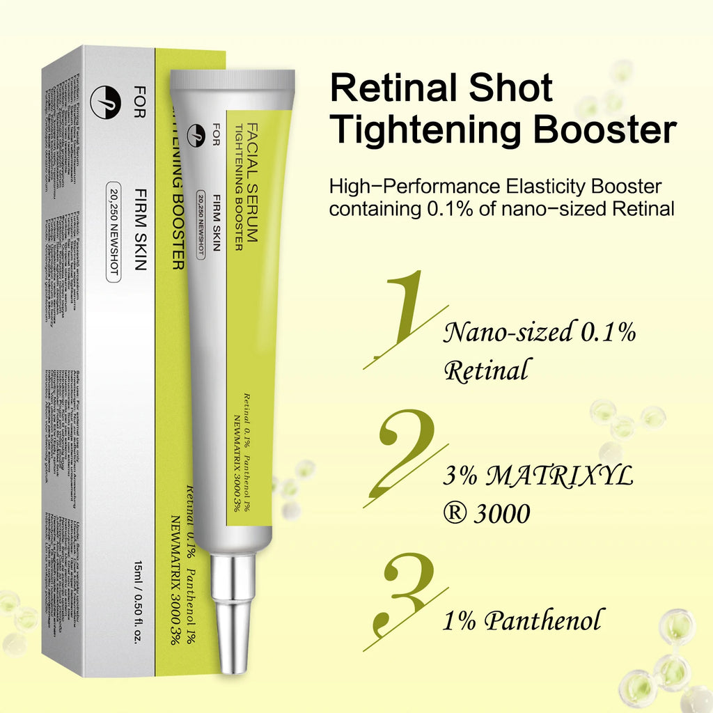 0.1% retinal booster serum with pore care benefits