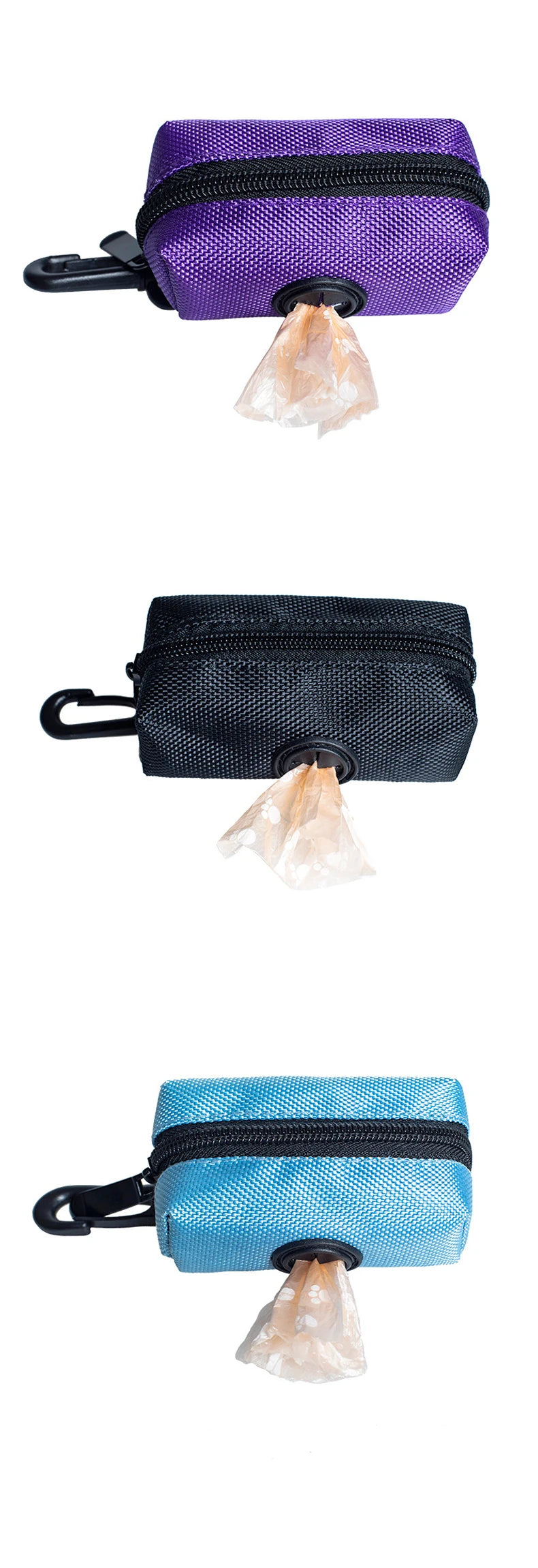 Soporte para Bolsas de Excrementos de Perro para Correa Accesorio Ajustable para Bolsas de Basura de Viaje Pequeñas Dispensador de Bolsas de Excrementos para Perros Herramientas de Limpieza para Mascotas