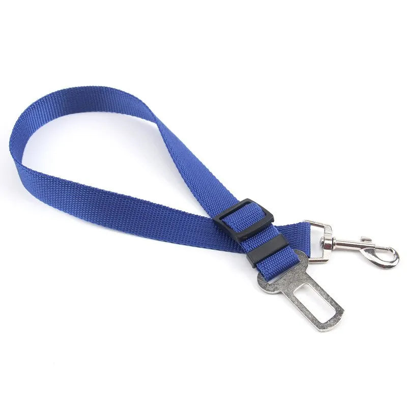 Pet Car Safety Harness – Adjustable Dog & Cat Seat Belt Strap for Secure Travel, Driving & Vehicle Protection