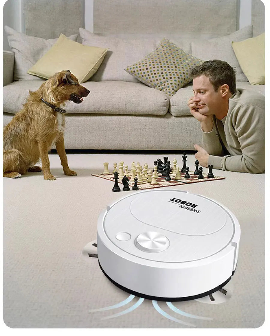 Mini Robot Vacuum Cleaner 3-in-1
