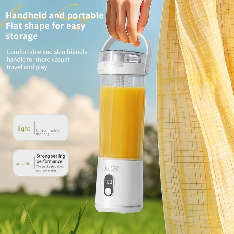 Vaso Licuadora Portátil, Licuadora Eléctrica USB, Mini Licuadora, Licuadora Portátil para Batidos y Smoothies