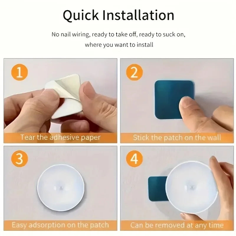 Rechargeable Motion Sensor Night Light – Adjustable LED Light for Bedroom, Stairs & Closet