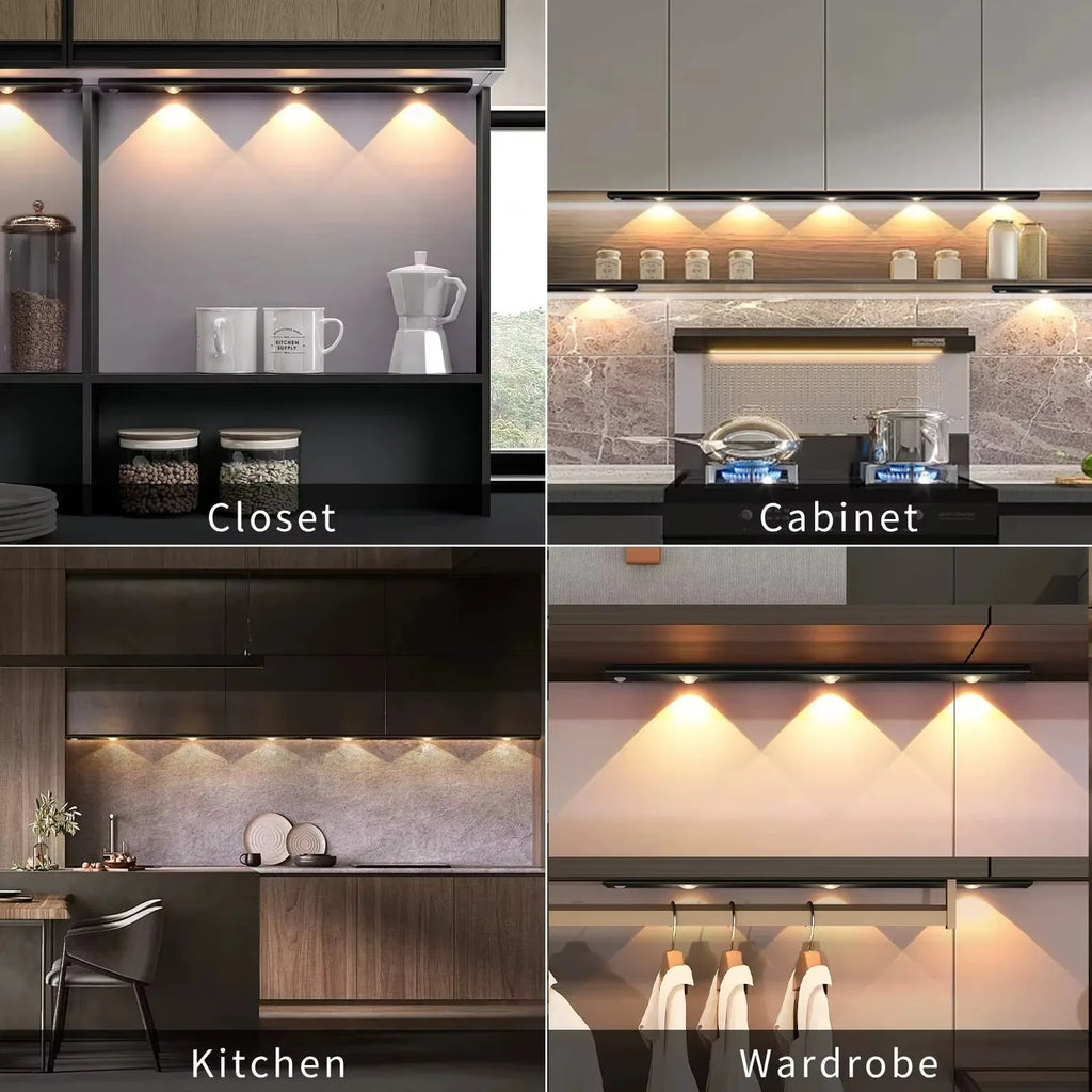 Rechargeable Motion Sensor LED Light – Wireless Under Cabinet & Closet Light