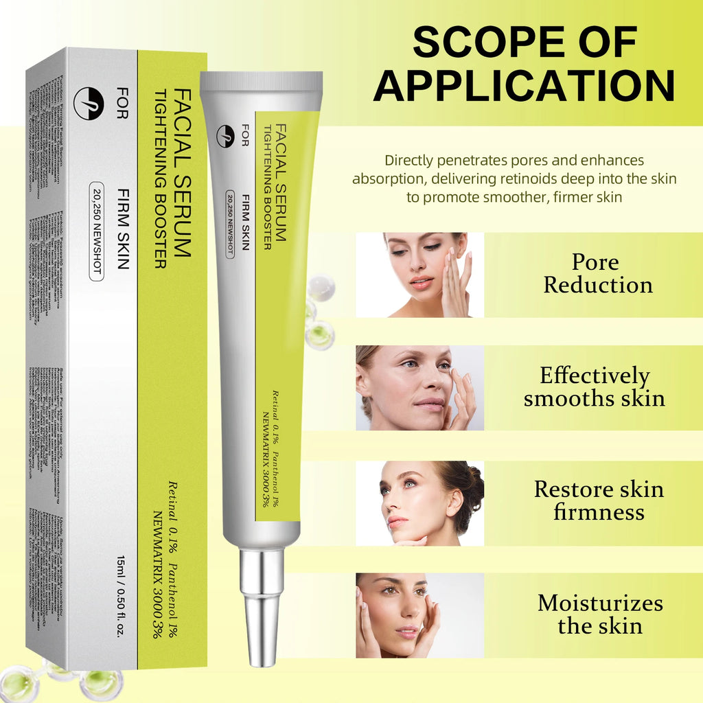 Retinal Shot Firming Booster Serum with 0.1% retinal for skin care