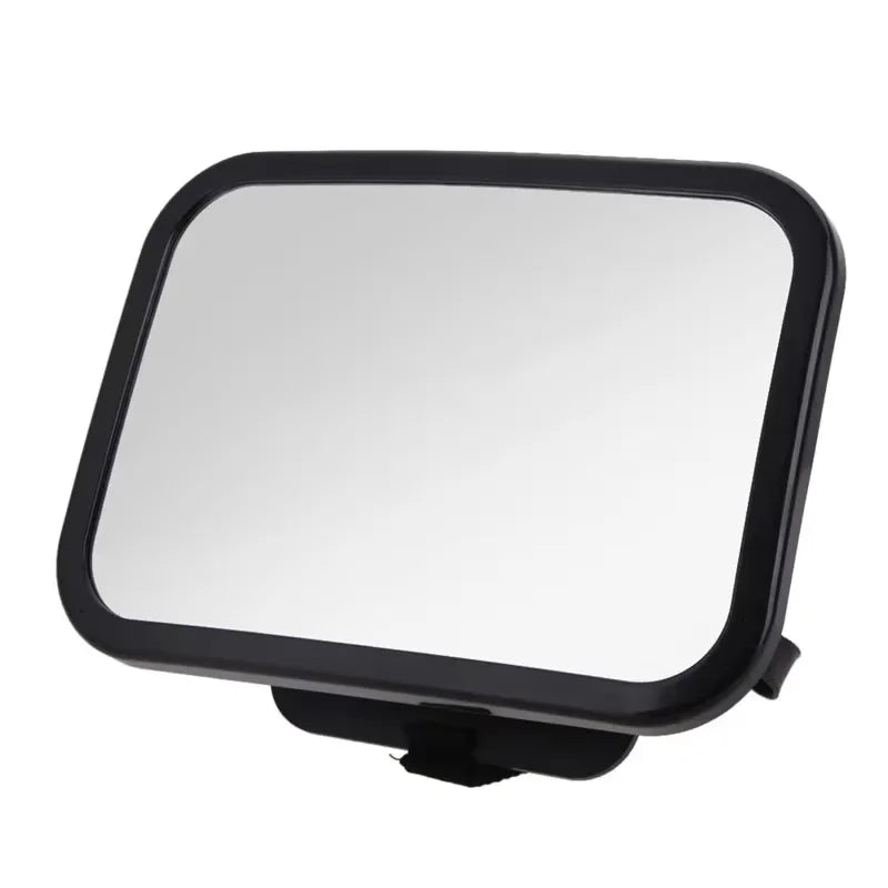 HOMEFISH Baby Car Rear View Mirror – Large Adjustable Headrest Mounted Infant Safety Mirror, Wide Angle Back Seat Baby Monitor