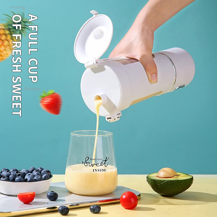 Portable Rechargeable Personal Blender for Smoothies & Milkshakes