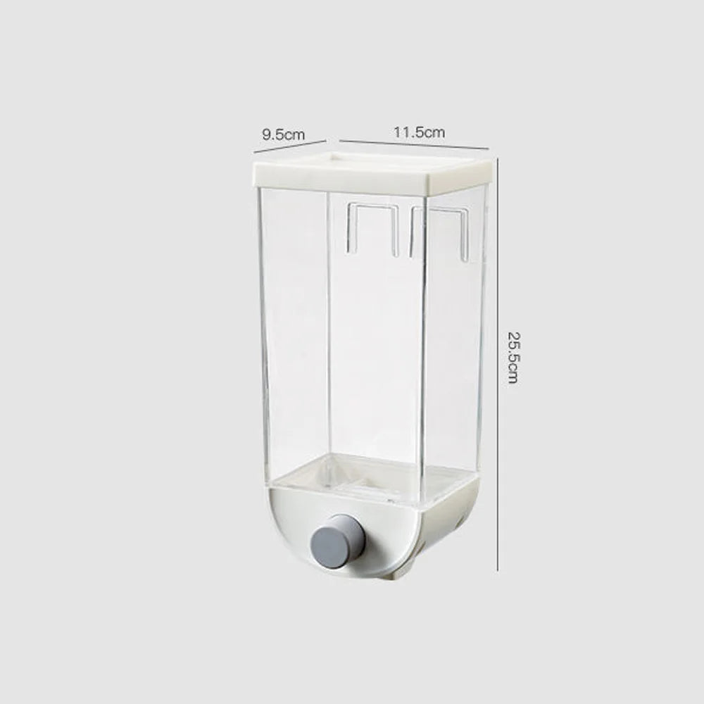 Kitchen Food Storage Dispenser Container for Cereal, Grains & Dry Food Organization