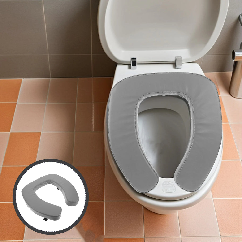 Almohadilla Elevadora De Asiento De Inodoro De 45 Mm, Cojín Portátil Y Cómodo Para Asiento De Inodoro Para Personas Mayores, Almohadilla Elevada De Altura, Cómoda Alfombrilla Para Orinal