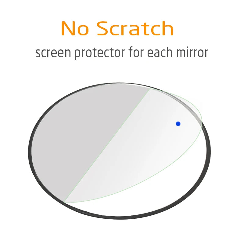 Adjustable Baby Car Mirror for Rear-Facing Seats – Shatter-Resistant Back Seat Safety Mirror with Wide-Angle View