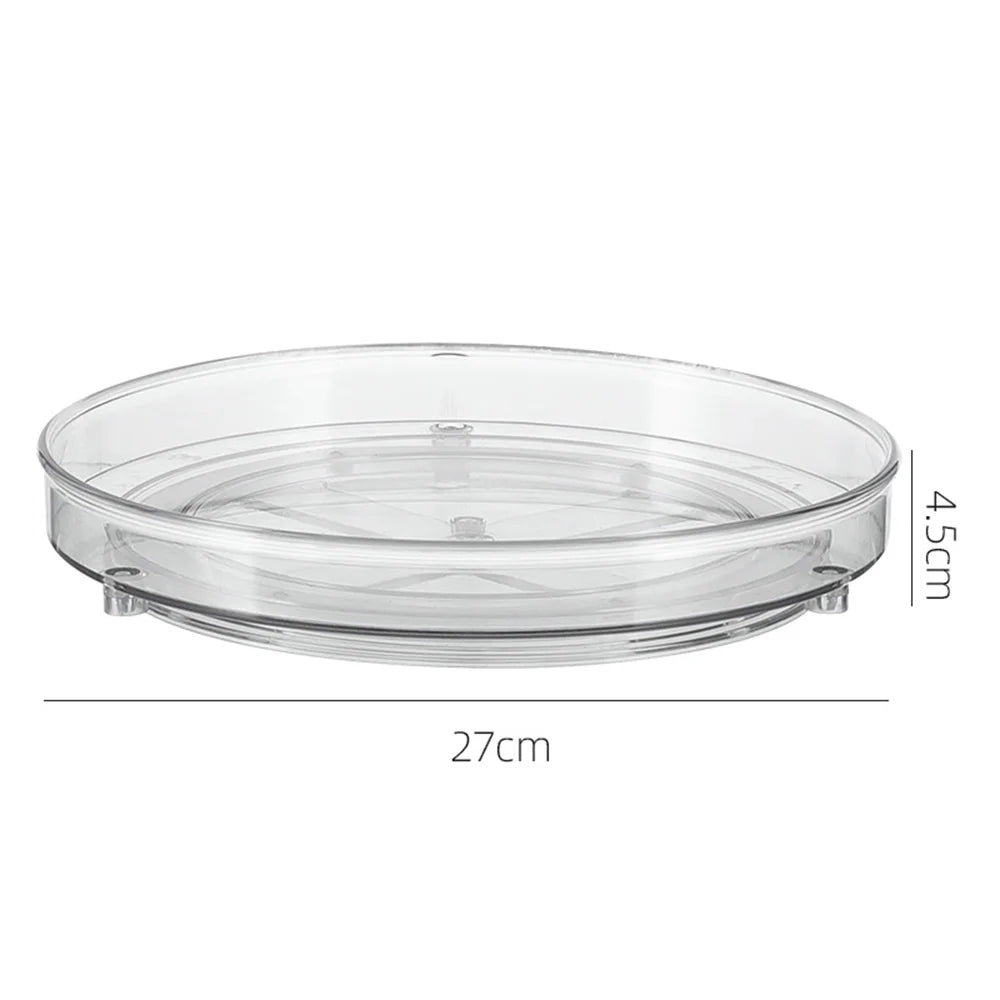 360° Rotating Lazy Susan Organizer for Refrigerator, Pantry & Kitchen Cabinets