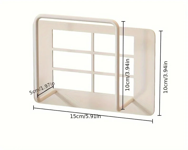 Wall-Mounted Router Shelf – No-Drill Iron Storage Rack for WiFi Router, TV Box & Home Organization