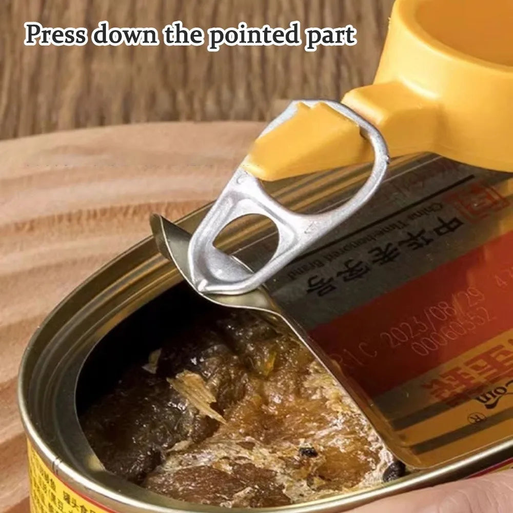 5-in-1 Multifunctional Can & Bottle Opener Tool for Jars, Caps and Kitchen Use