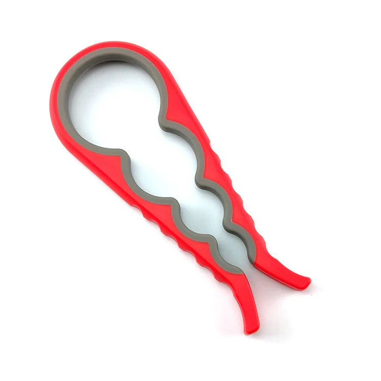 4-in-1 Multifunctional Jar Opener Tool for Jars, Lids, Cans & Bottle Caps