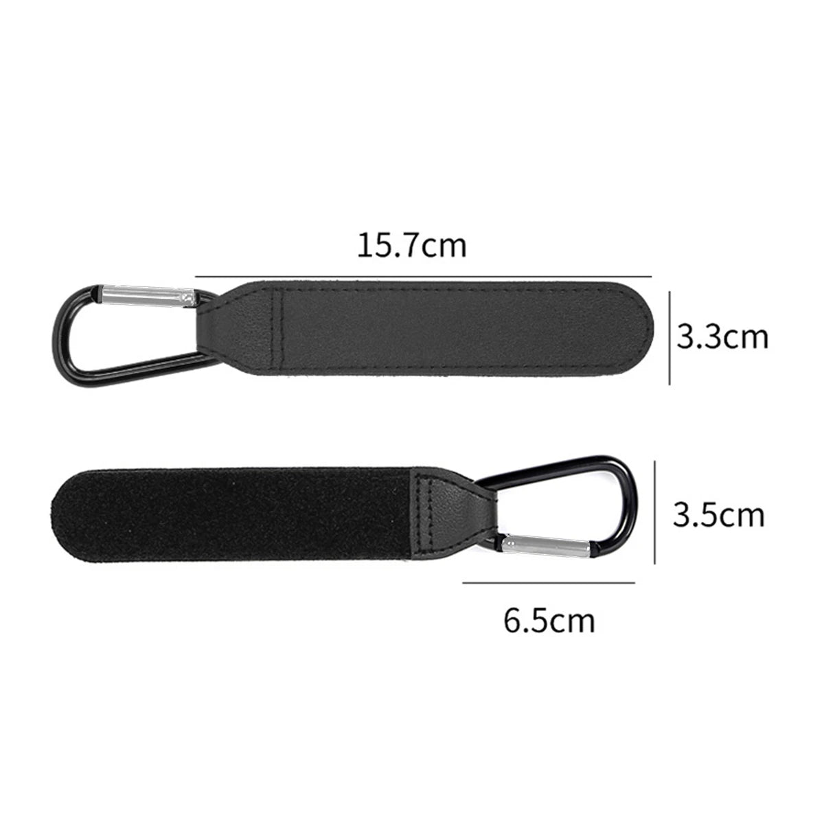 2 ganchos de piel sintética para cochecito de bebé, rotación de 360 grados, organizador de carrito, accesorios de ganchillo para cochecito