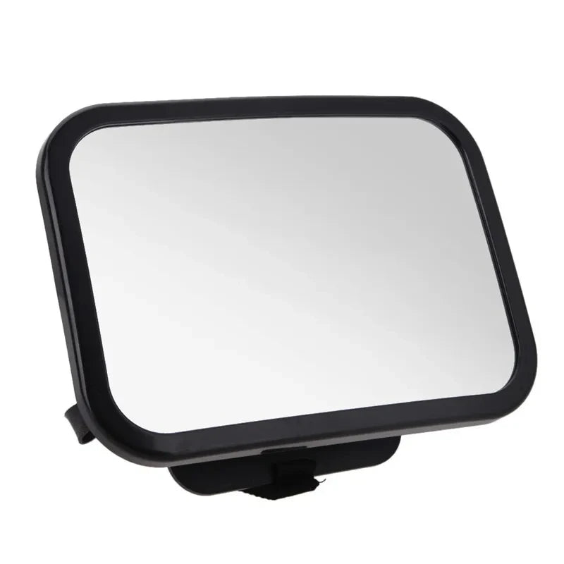 HOMEFISH Baby Car Rear View Mirror – Large Adjustable Headrest Mounted Infant Safety Mirror, Wide Angle Back Seat Baby Monitor