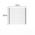 Roll Up Stainless Steel Dish Drying Rack for Kitchen Sink Space Saving Organization