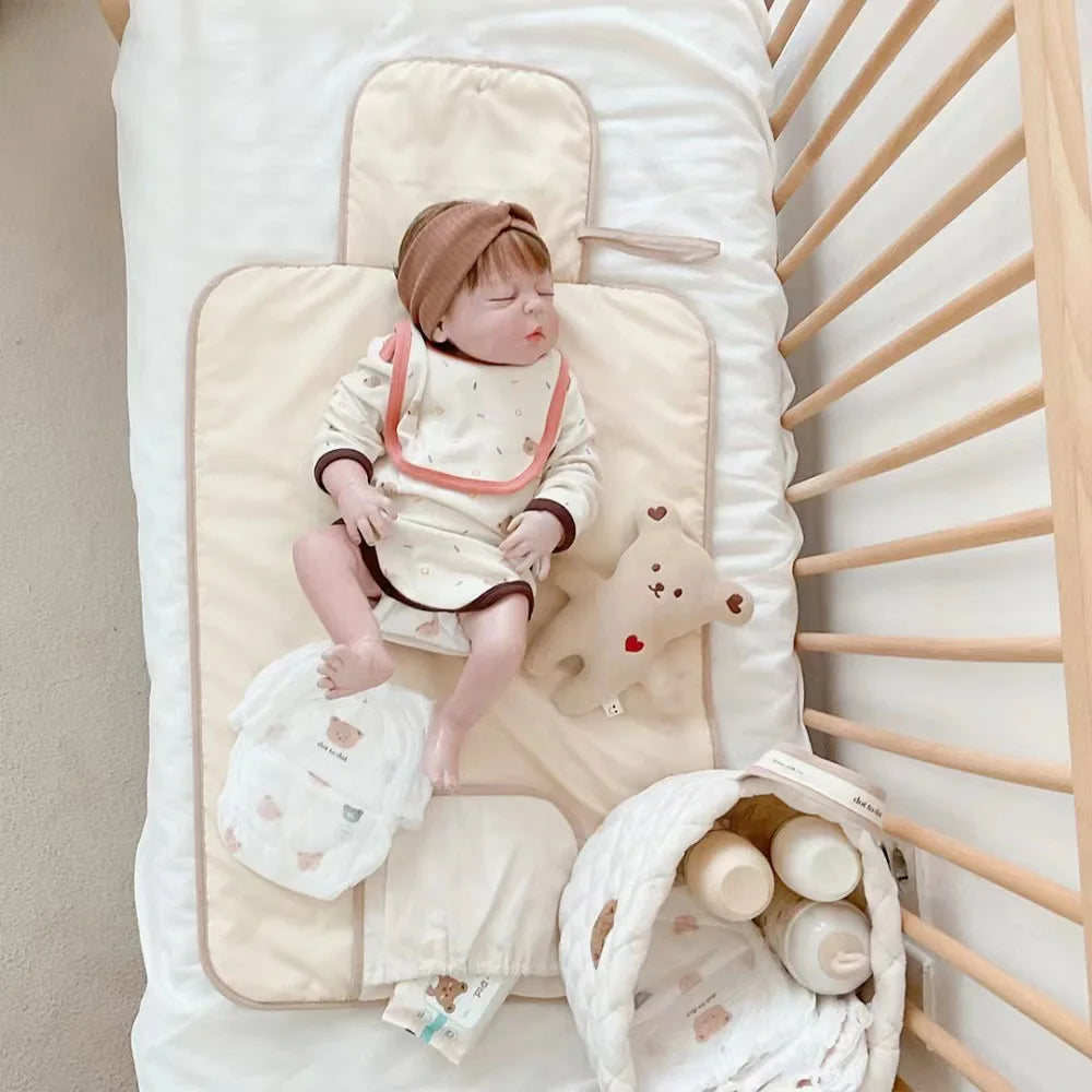 Foldable Baby Changing Pad – Portable Waterproof Diaper Changing Mat for Newborns, Infants & Travel