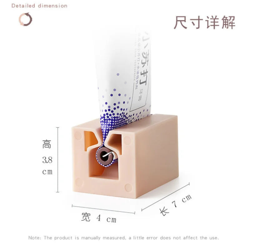 Multi-Function Toothpaste Tube Squeezer & Dispenser
