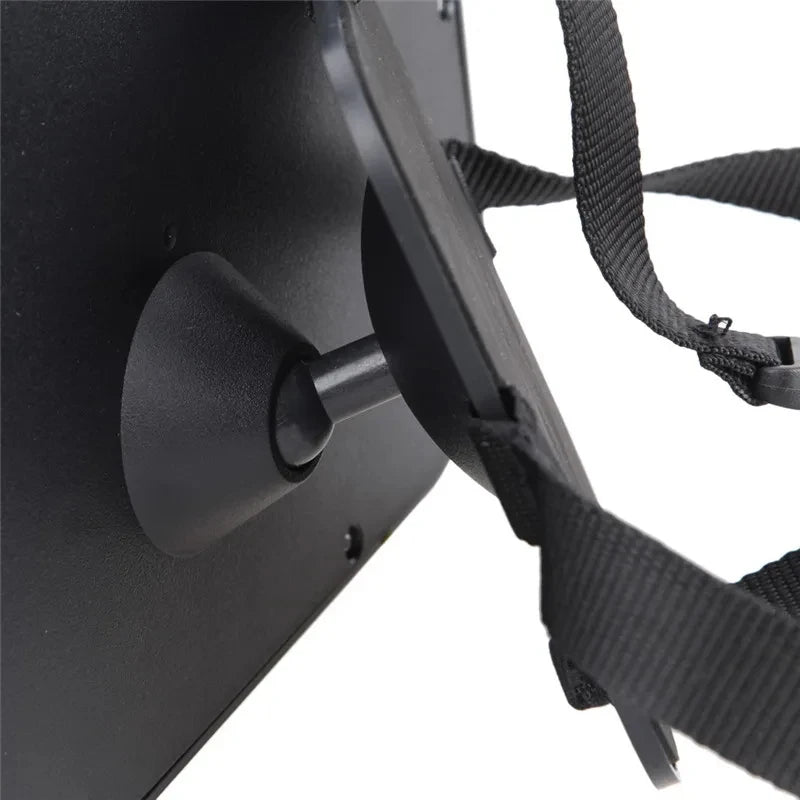 HOMEFISH Baby Car Rear View Mirror – Large Adjustable Headrest Mounted Infant Safety Mirror, Wide Angle Back Seat Baby Monitor