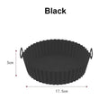 Reusable Silicone Air Fryer Pot with Handles – Non-Stick Food-Grade Liner