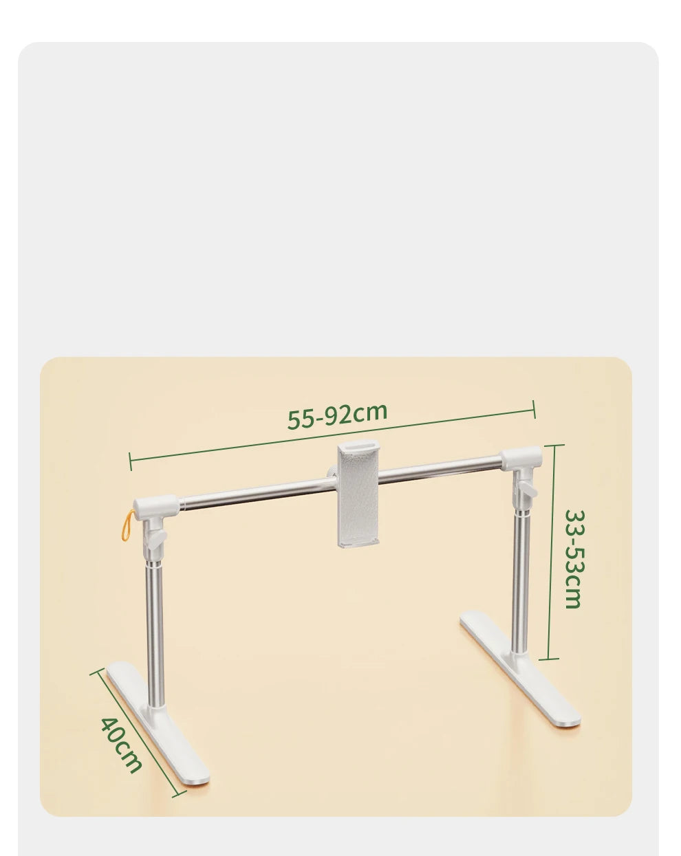 Adjustable Aluminum Tablet & Phone Stand – Foldable Desktop Holder for iPad, Tablets & Smartphones